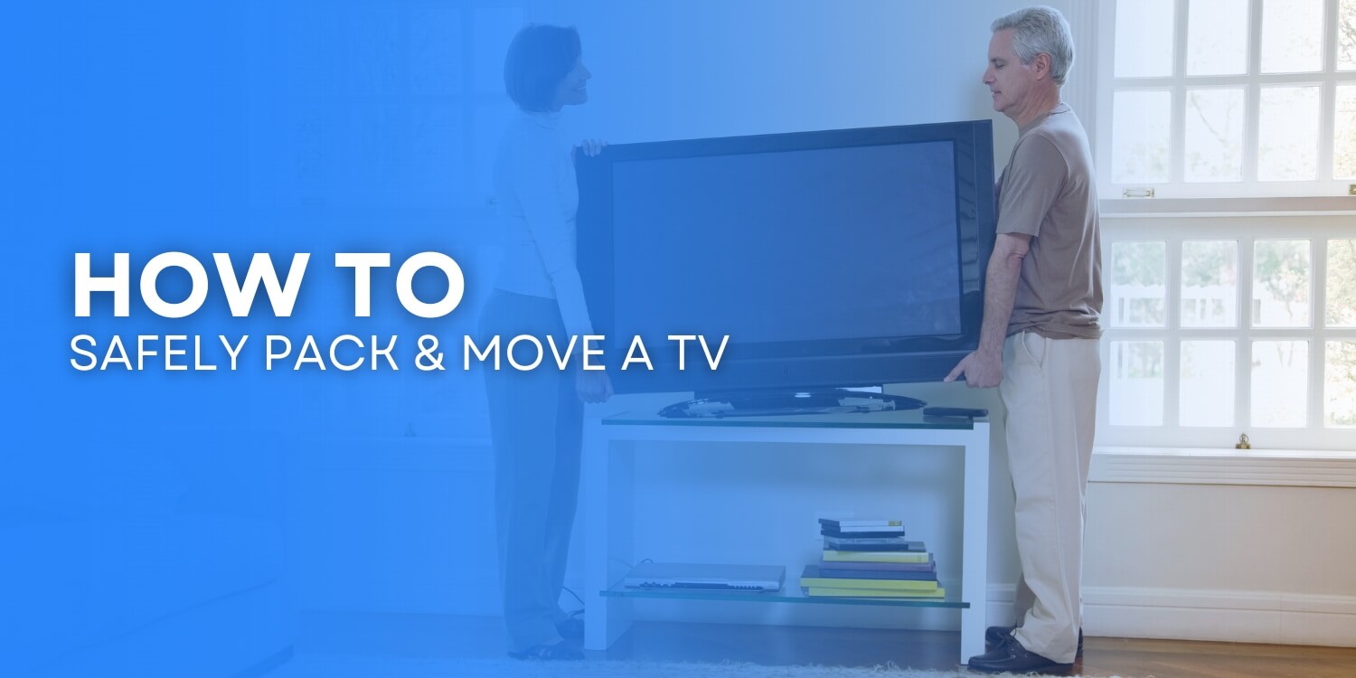 how to pack a tv to move