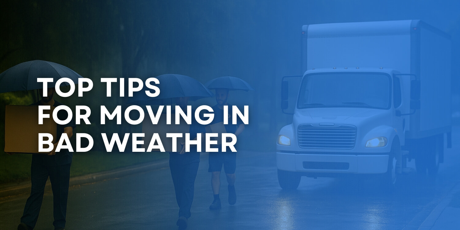 moving in bad weather